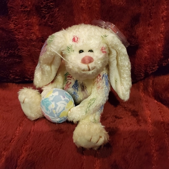 𝅺new Retired Ty Attic Treasures Georgia The Bunny - Picture 1 of 4